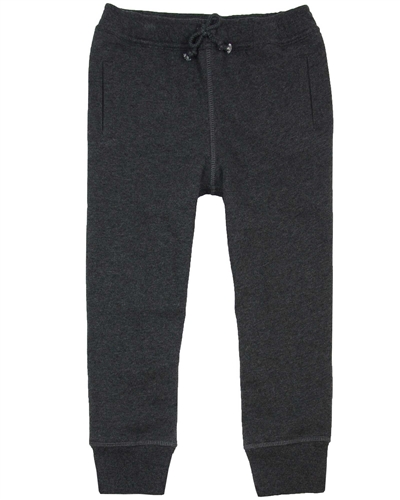 Art and Eden Boy's Basic Sweatpants in Dark Gray sizes 4-10