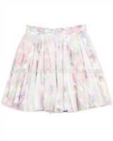 Creamie Girls Floral Print Skirt Bitten