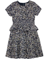 Creamie Girl's Dress in Small Floral Print