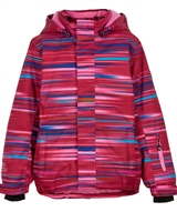 COLOR KIDS Boys' Ski Jacket in Abstract Stripes