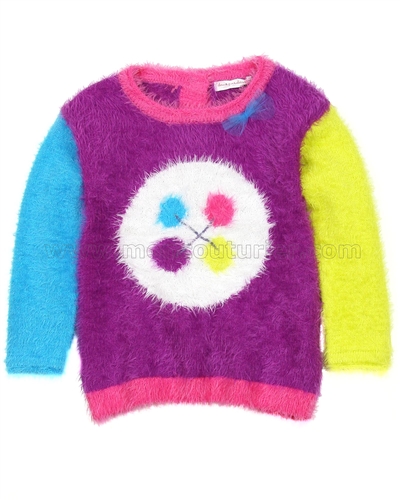 Deux par Deux Colour-Block Sweater Boutons & Cie