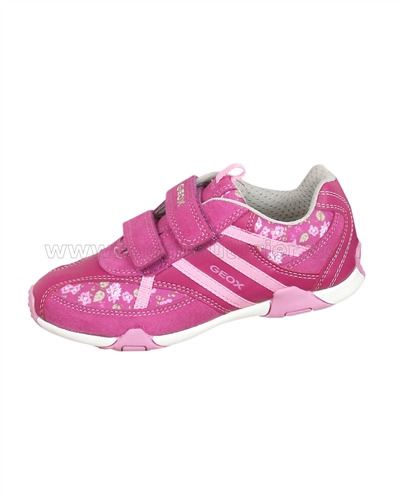 GEOX Girls' Sneakers Jr Tale Pink