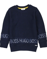 BOSS Boys Sweatshirt with Logo Print Around