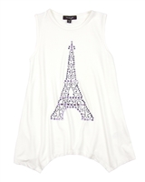Imoga Jersey Tunic Beth with Paris Tower