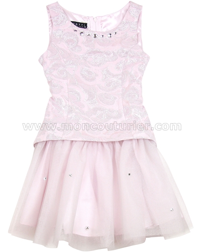 Biscotti Charmed Life Pink Dress with Tulle Bottom