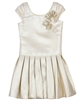 Biscotti Royal Princess Pleated dress in Gold