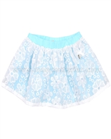 Le Chic Baby Girl Embroidered Organza Skirt