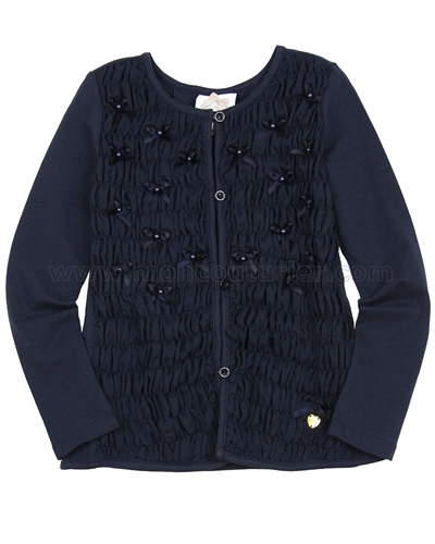 Le Chic Girls' Jersey Cardigan