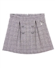 Le Chic Tweed Skirt with Buttons