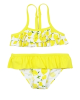 Losan Girls Bikini in Lemons Print