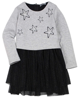 Losan Girls Two-in-one Look Dress and Tights