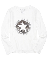 Losan Junior Girls T-shirt with Sequin Star Applique