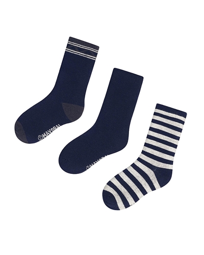 Mayoral Boy's Navy Striped Socks