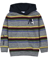 Mayoral Boy's Striped Hooded Sweatshirt