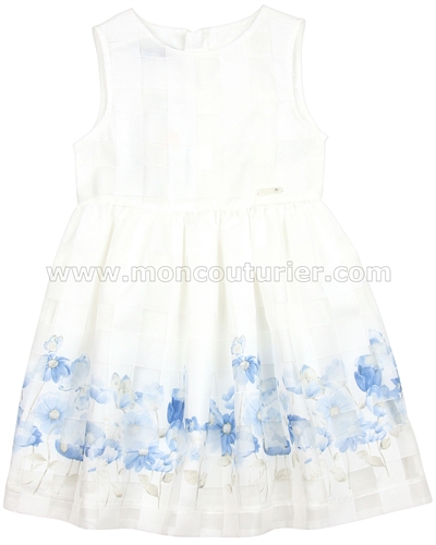 Mayoral Girl's Tiered Tulle and Lace Dress