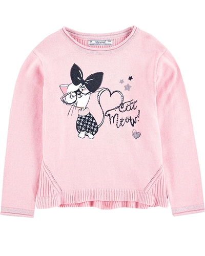 Mayoral Girl's Sweater with Print