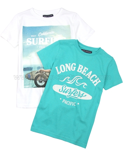 Mayoral Boy's Surfer T-shirt, Set of Two