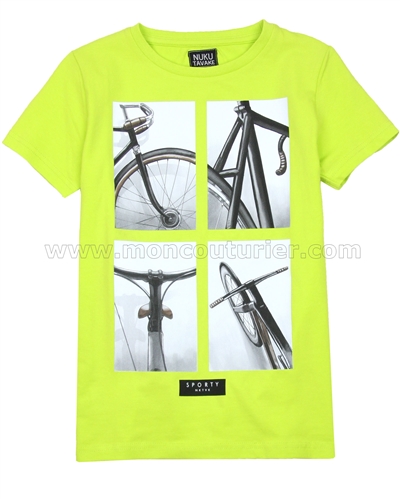 Mayoral Boy's T-shirt with Print Lime