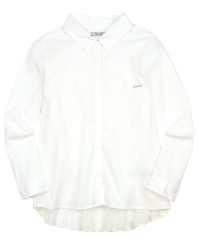 Mayoral Junior Girl's Shirt with Pleated Back