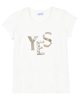 Mayoral Junior Girl's T-shirt with Sequin Applique