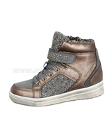 Miss Sixty Girls' Hi-top Sneakers with Crystals