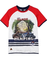 Nano Boys T-shirt with Camping Print
