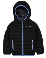 Nano Girls Transitional Quilted Jacket in Black