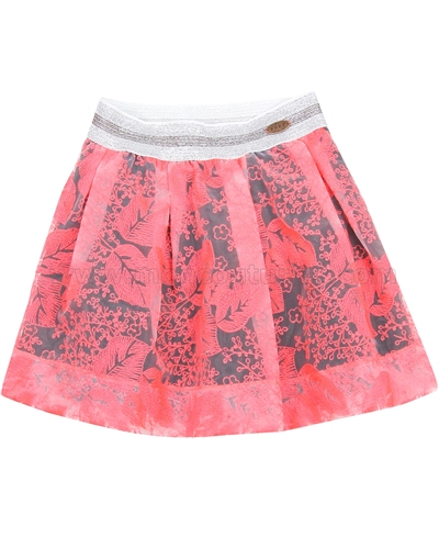 Nono Embroidered Organza Skirt
