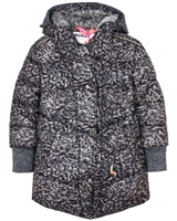 Nono Quilted Puffer Coat in Print