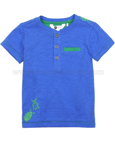 Petit Lem Henley T-shirt Nature Boy