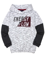 Quimby Boys Layered Look Hooded T-shirt