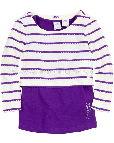 s.Oliver Girls' 2-in-1 Long Sleeve Top with a Sleeveless Top