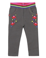 Tuc Tuc Little Girl's Terry Leggings with Embroidery