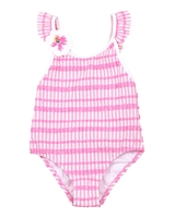 Tuc Tuc Little Girl's One-piece Swimsuit with Safari Print