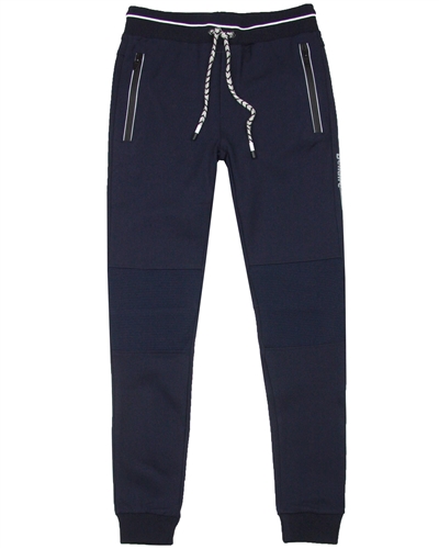 Bellaire Junior Boys Sporty Pants with Striped Knee Inserts