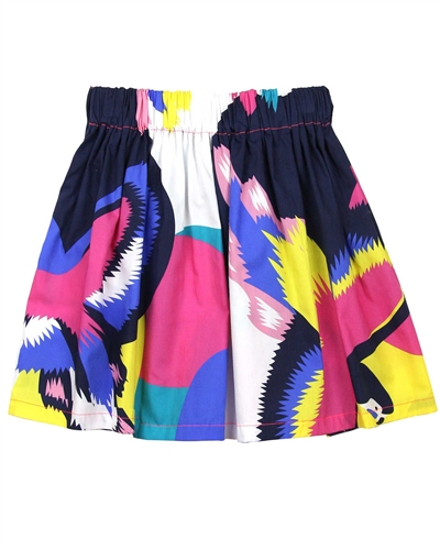 Billyblush Parrots Print Skirt