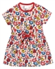 Boboli Baby Girls Dress in Ladybug and Floral Print