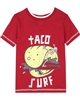 Boboli Boys T-shirt with Cool Taco Surf Print