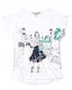 Boboli Girls T-shirt with Girl Print