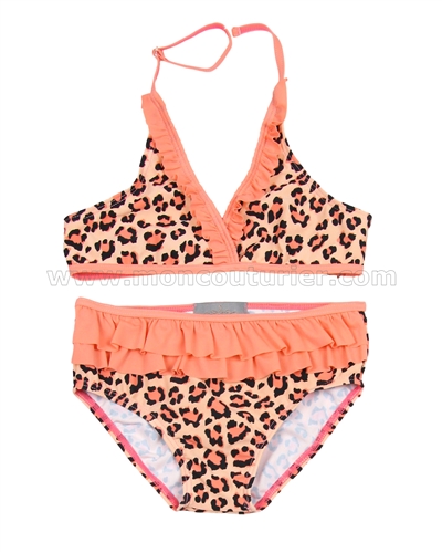Creamie Girls Cheetah Print  Bikini Louise