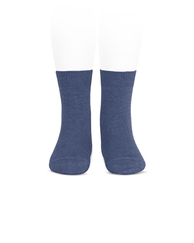 CONDOR Boys' Basic Short Socks in Denim