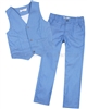 Deux par Deux Blue Vest and Pants Cool Class