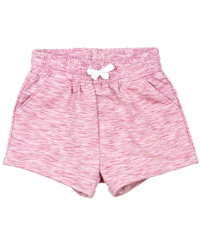 Deux par Deux Terry Shorts in Pink Unicorn Hype