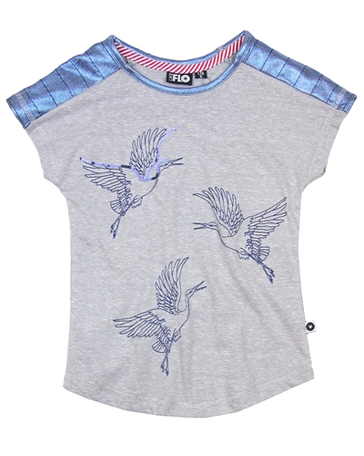 Dress Like Flo T-shirt with Birds
