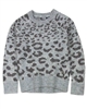 Dress Like Flo Animal Print Sweater with Lurex