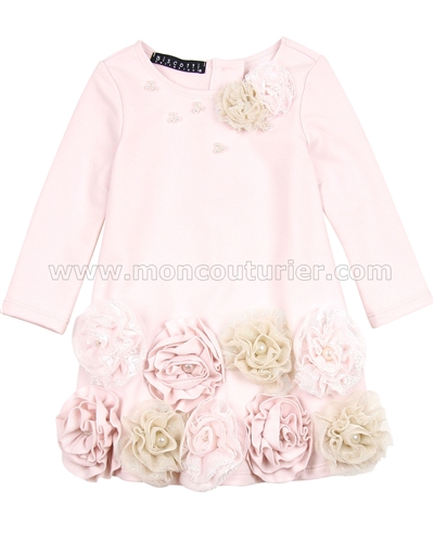 Biscotti Cozy Couture Dress with Flowers