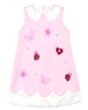 Biscotti Girls Garden Party Peter-pan Collar Dress in Pink