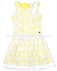 Le Chic Girls' Embroidered Organza Dress
