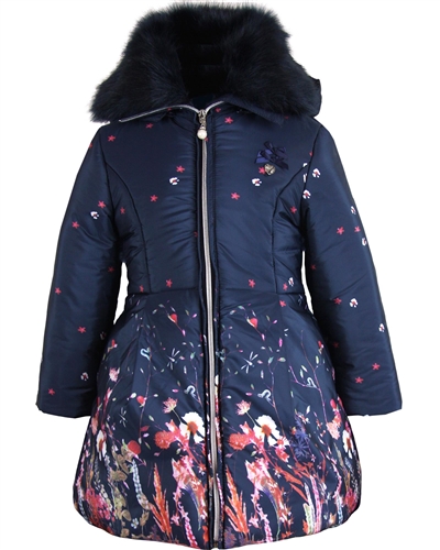 Le Chic Coat in Floral Print