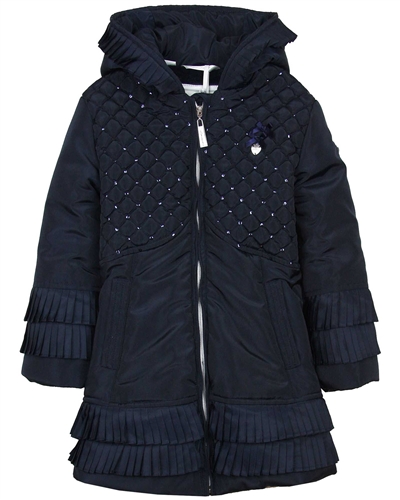 Le Chic Sequin Quilted Coat